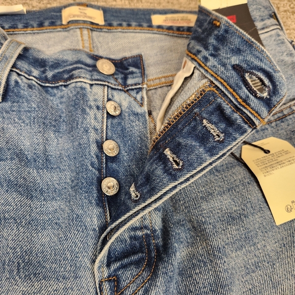 Levi's Premium 90’s 501 Selvedge Denim Jeans 30x32 - Picture 3 of 15